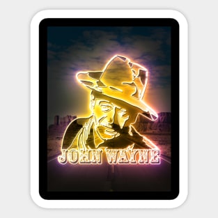 John_Wayne Sticker